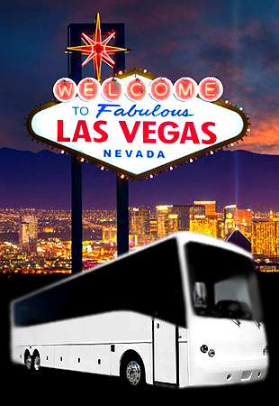 la to las vegas party bus