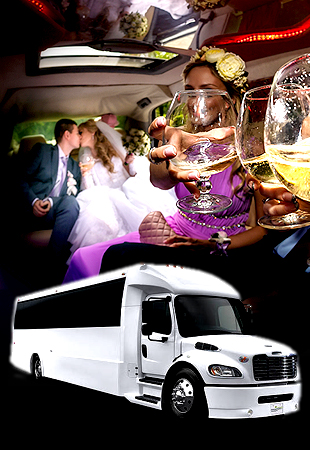 wedding party bus los angeles